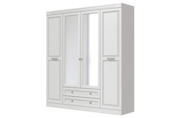 Hinged wardrobe Olympus 201.2x222.7x51.6 cm