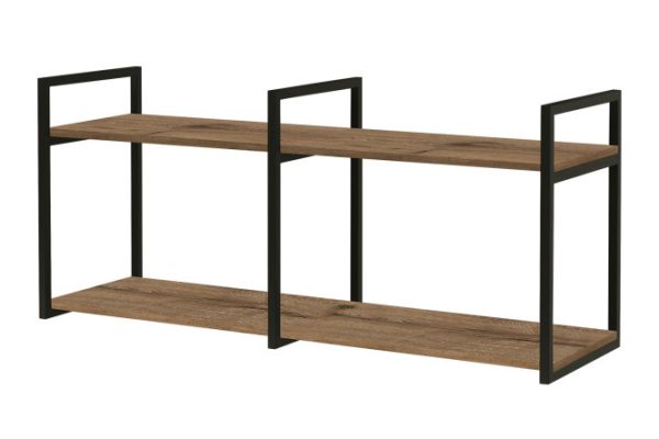 Wall shelf 3 holders Bastet 120 cm