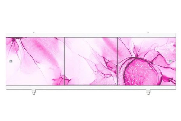 Bath screen MELODIA DELLA VITA Salsa MBSS15012 150x54 cm