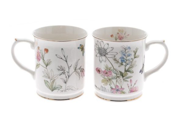 Set of mugs Clarissa 380 ml, Porcelain
