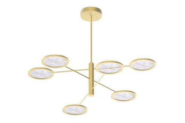 Hanging chandelier FAVOURITE Imma 16 sq.m., LED, 120 cm