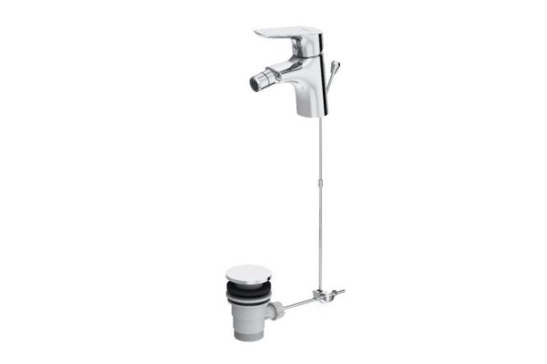 Bidet mixer with bottom valve DAMIXA Jupiter 770240000