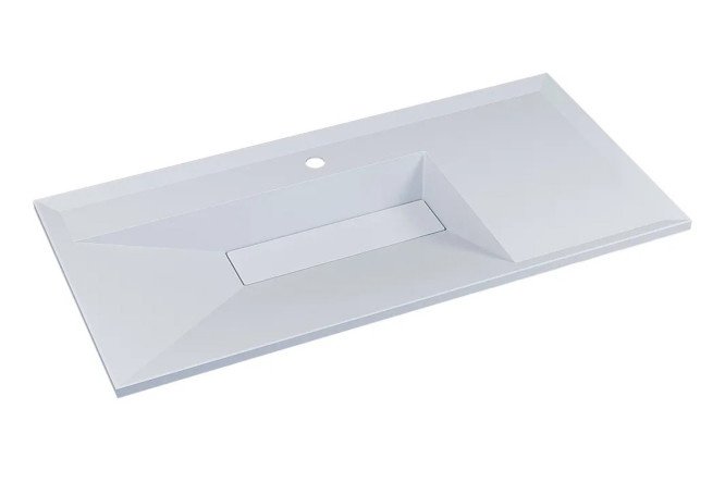 Semi-built-in sink Lotus 35490000001 Semi-built-in, 100x13x50 cm