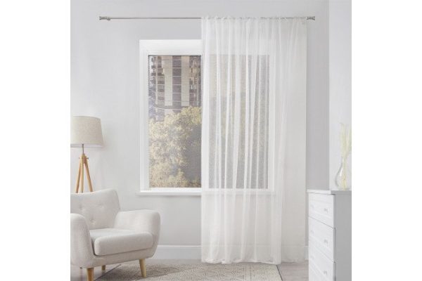 Tulle MICASA Gia 300x300 cm, 1 piece, white