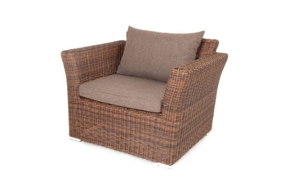 Armchair 4SiS Cappuccino color brown