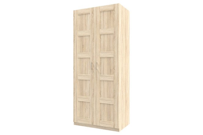 Wardrobe 2-door Oscar Bergen 100x236 cm oak Sonoma