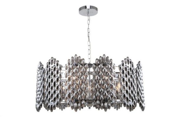 Hanging chandelier STILFORT Glazgo 21 sq.m., 71x40x71 cm, E14