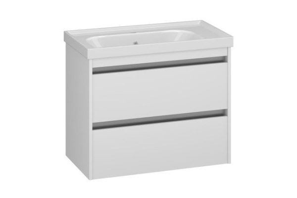 Cabinet OPADIRIS Fresh 66 cm, frame color white, front white