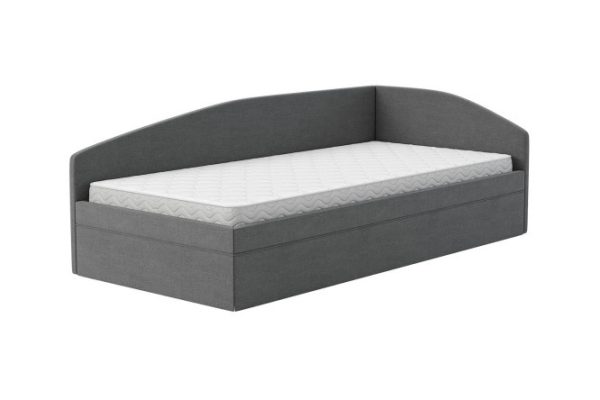 Bed with lifting mechanism Dream right-side color black 90x200 cm