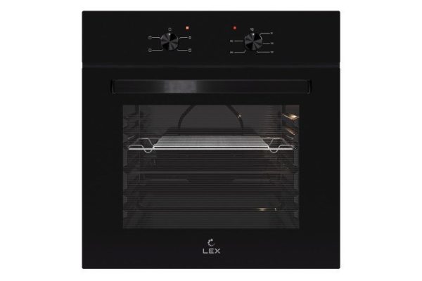 Electric oven LEX EDM 040 H BBL, black 59.5x59.5x53 cm