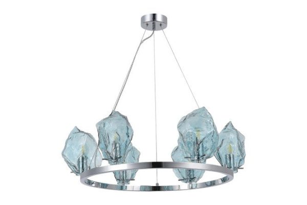 Hanging chandelier ST LUCE Portici 12 sq.m., 82x24x82 cm, E14