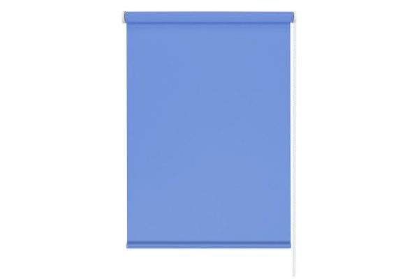 Roller blind Light sky color, 120x160 cm