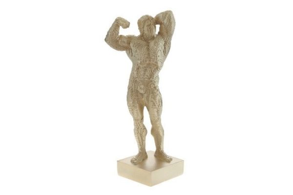 Decorative figurine Bodybuilder 9x25x9 cm