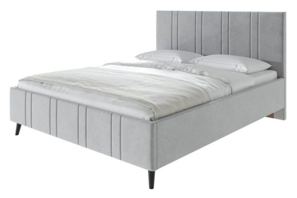 Elisa bed frame light gray 160x200 cm