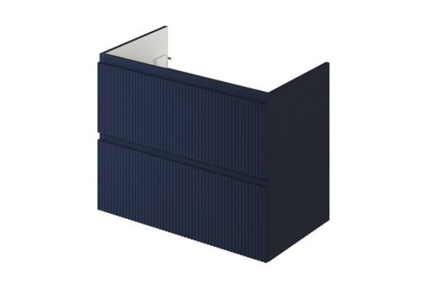 Wall-hung sink cabinet Kate 78.2 cm, frame color Oceania, facade Oceania