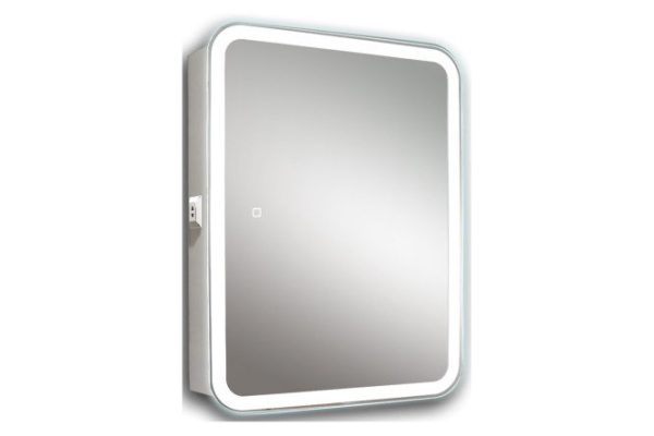 Mirror cabinet Fiji Flip 60 LED-00002472 60x80x14 cm, Universal