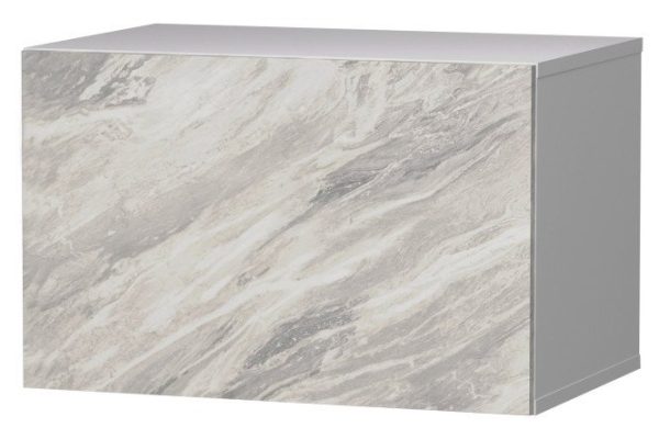 Cabinet with door Oscar Statuario 60x40, white / statuario