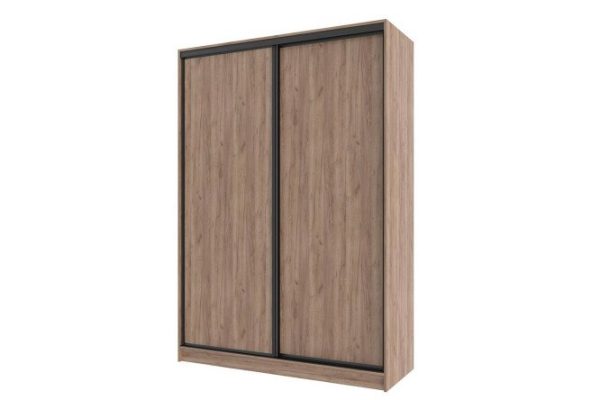 Sliding wardrobe Home 160x229.5 cm, tobacco oak Craft