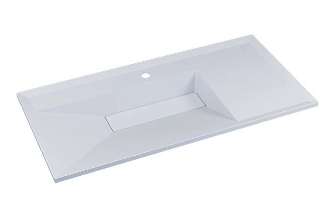 Semi-built-in sink Lotus 35480000001 Semi-built-in, 100x13x50 cm