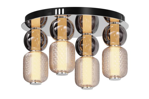 LED ceiling lamp MAYTONI Modern Drop 20 sq.m., 43x25.5x43 cm, LED