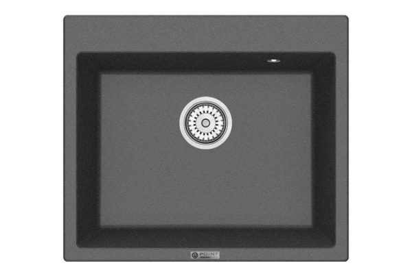 Kitchen sink POINT Binga 60 PN3003GR, graphite 60x52x22 cm