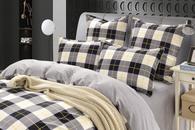 Bed linen set SOFI DE MARKO Hamlet Satin 160x220 cm, 1.5 sleeping