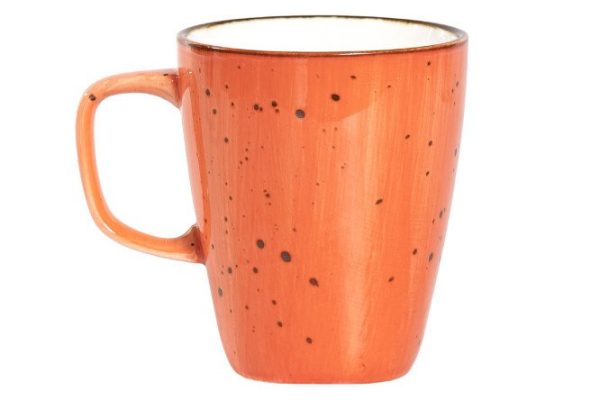 Mug Ferret Coral 400 ml, Porcelain