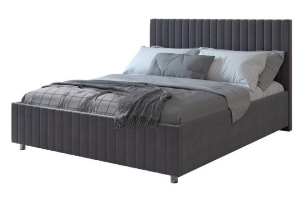 Bed with Vivaldi lifting mechanism, color dark gray 160x200 cm