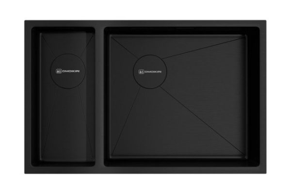 Inset sink OMOIKIRI Taki 69-2-U/IF-R Side-GB 4993183 69.5x44x20 cm