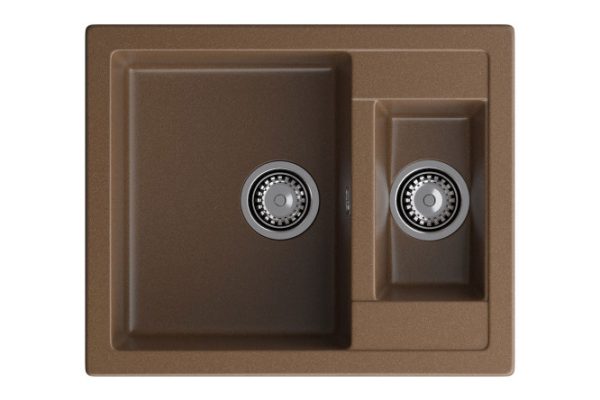 Inset sink GRANFEST Quadro GF-Q-610K 61x50x20 cm