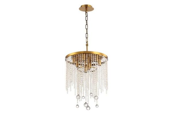 Hanging chandelier STILFORT Smira 16 sq.m., 40x64x40 cm, E14