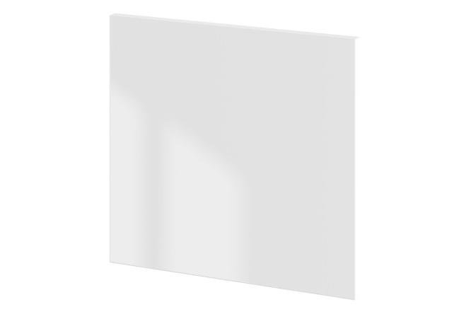Decorative side wall Amika for wall cabinets 33.7x36 cm, white gloss color