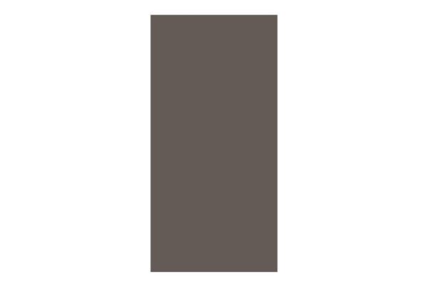 Decorative overlay Demi for wall cabinets 35.3x72 cm, matte taupe color