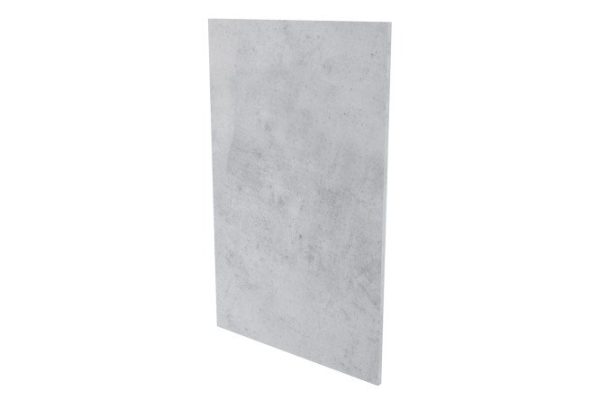 Amika facade of microwave cabinet 59.6x92.2 cm, concrete color