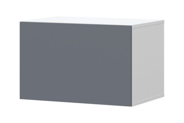 Cabinet Oscar Moon 60x40 with door, white / graphite soft