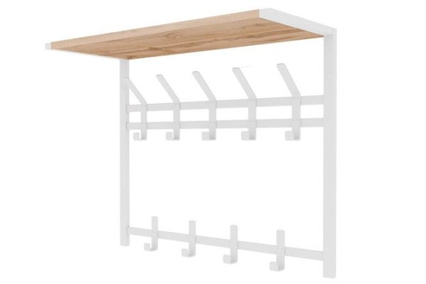 Hanger with shelf 2-tier Toronto 21D