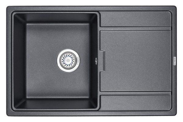 Inset sink with drainer GRANULA 7804 78x50x20 cm