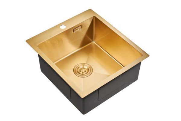 Built-in sink Steel Denia 46 MC.77478 51x46x22 cm