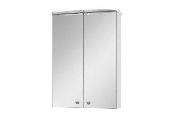 Mirror-cabinet Mimosa 50 E-Mim04050-01Sp with LED backlighting 52x72x27 cm, Universal