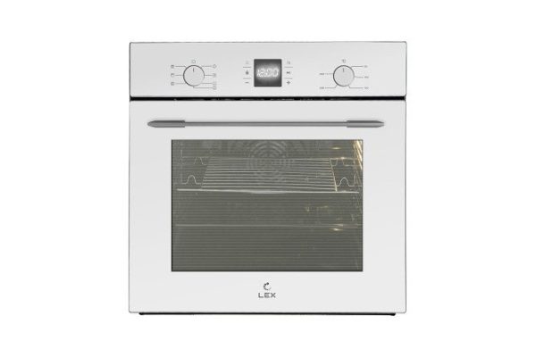 Electric oven LEX EDM 076 WH, white 59.5x59.5x53 cm