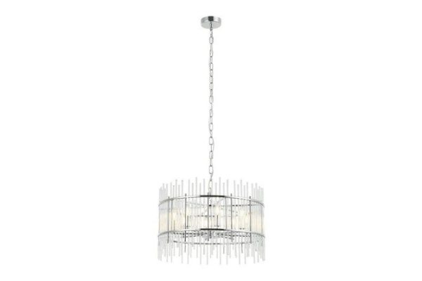 Hanging chandelier STILFORT Washer 16 sq.m., 60x46x60 cm, E14
