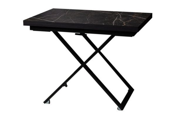 Compact sliding transforming table