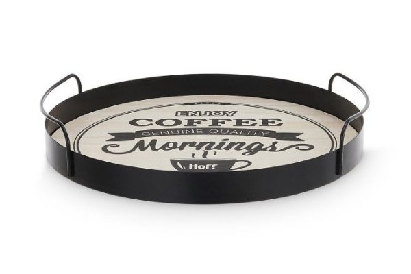 Tray EVIO Texas 30x5x30 cm, Carbon steel