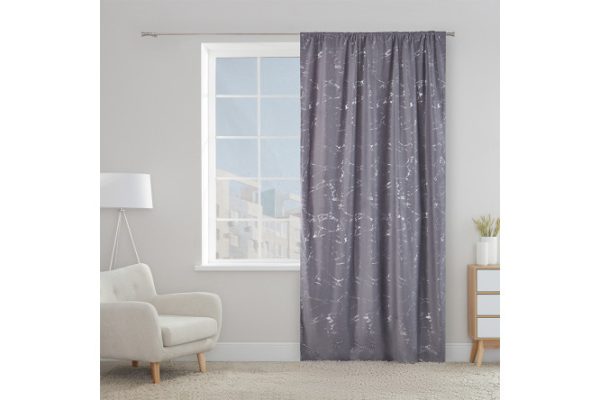 lmr4ra3mdnut1vx6w7n7ju1psnfzrt6t.jpg Curtain MICASA Faro 150x260 cm, 1 piece, color dark gray, silver