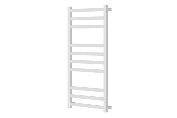 Electric heated towel rail POINT Mercury P10, white PN83850W 53x100x8 cm