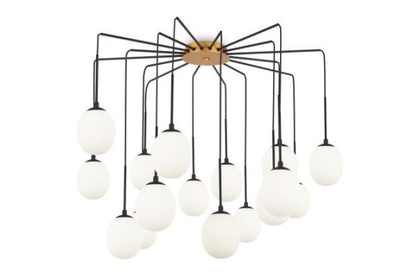 Hanging lamp MAYTONI Modern Branch 55 sq.m., 93x148x93 cm, G9