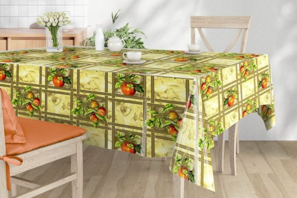 Tablecloth Apples on branches 140x180 cm