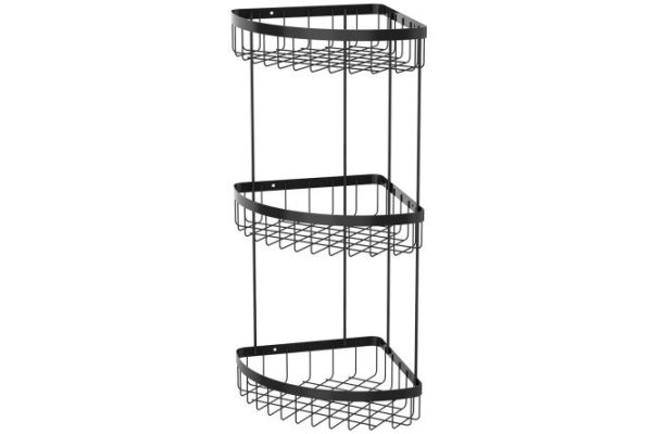 Corner shelf 3-tier Lola 22.4x56x22.4 cm