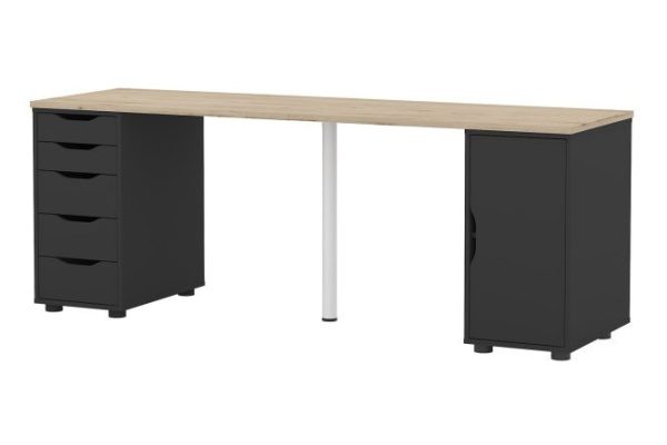 Desk Alexys 200 cm with 2 tables