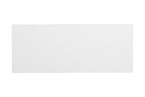 Front Chloe low cabinet drawer 44.6x17.6 cm, soft white color